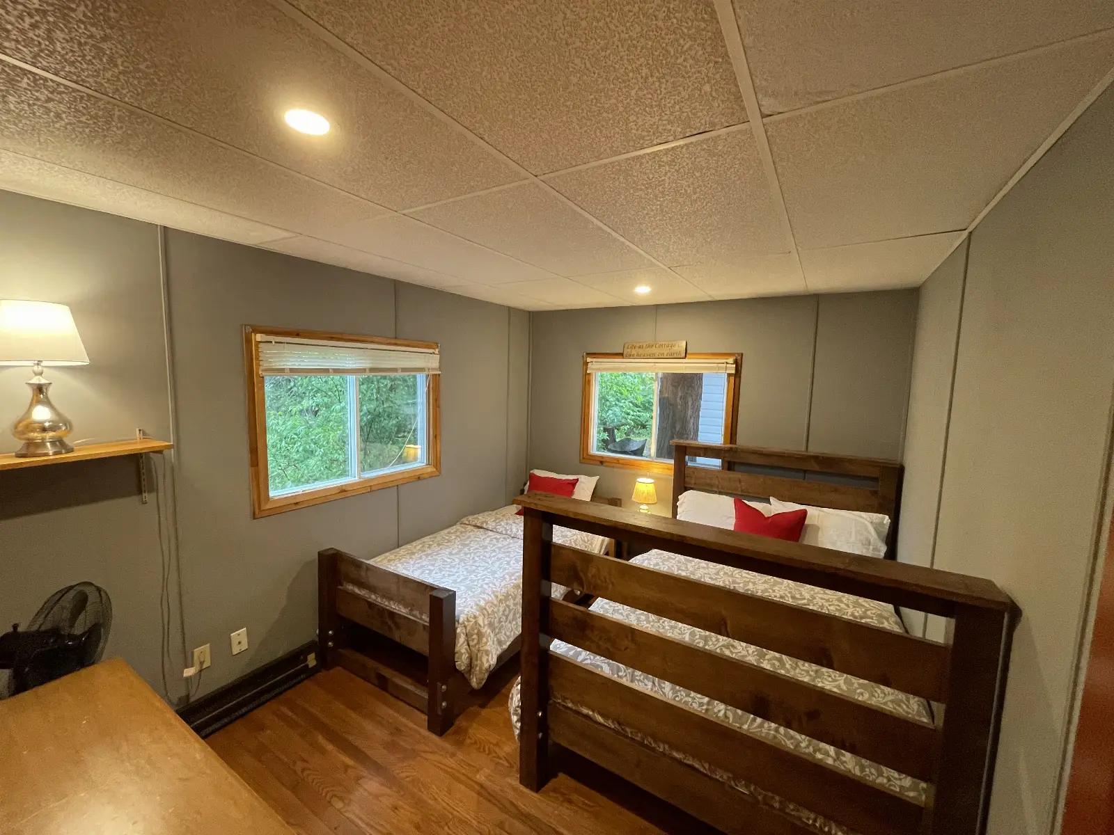 Bedroom 2 - 1 Double & 1 Single